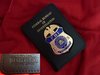 FBI Special Agent-Internal Affairs Division,Hallm. B&C + Authorities Leather Wallet from Perfect Fit