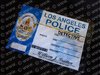 Film Ausweis / ID Card - Los Angeles Police LAPD - Detective