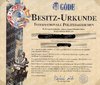 Info - Göde Besitz-Urkunde Internationale Polizeiabzeichen