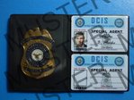 U.S Badge DCIS - USA Filmabzeichen-USA Polizeiabzeichen