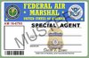 Film ID Card - Federal Air Marshal - Special Agent - Ihr Name - Blanko