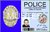 Film Ausweis / ID Card - Los Angeles Police LAPD - Captain of LAPD - Ihr Name - Blanko