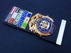 Chief of Department NYPD+5x Insignia citation bars+leather holder+blanco name plate