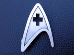 Star Trek Pin Badge  "MEDICAL"